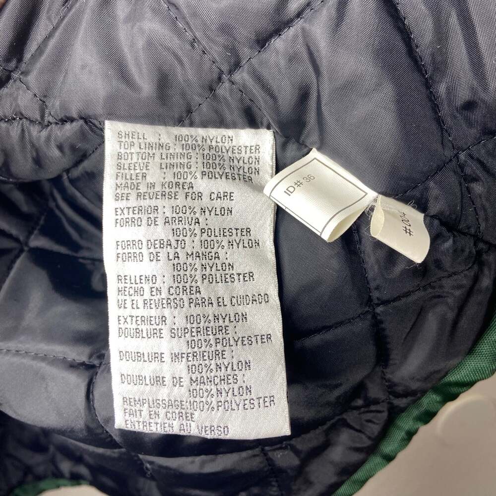 Vintage Carl Banks G-III Green Bay Packets Quilted Jacket - Picture 6 of 8